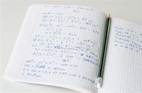 Maths Exercise-book Royalty Free Stock Image - Image: 31246716