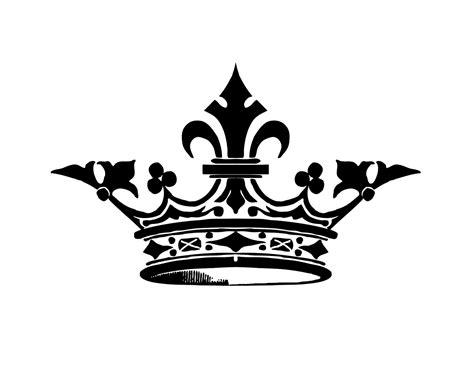 King Crown Silhouette - ClipArt Best