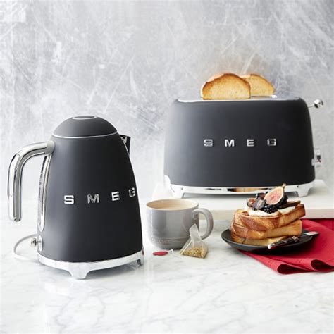 Smeg 50’s Retro Kettle & Toaster – Matte Black - Paragon Competitions