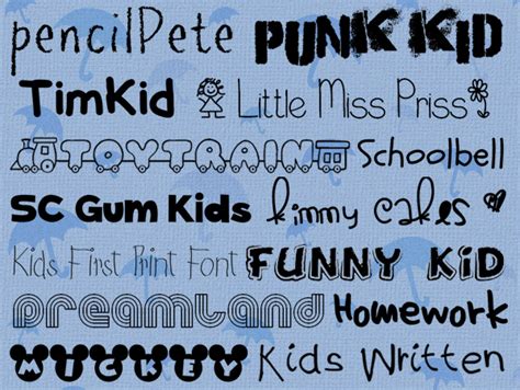 Toddler Font