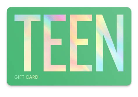 $50 TEEN Gift Card - The Reward Store | The Reward Store