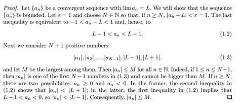 convergence divergence - A difficulty in understanding the proof of ...