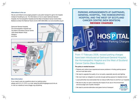 parking arrangements at gartnavel general hospital