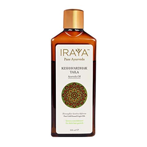 Iraya Hair Oil - Pue Ayurveda, Cold Pressed, Keshavardhak Taila, 100 ml ...