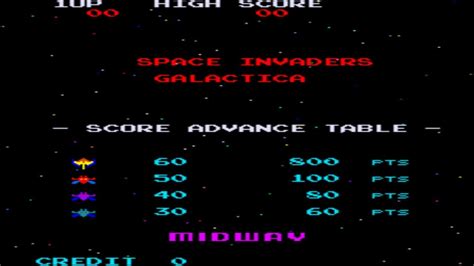 Space Invaders Galactica (Arcade) - YouTube