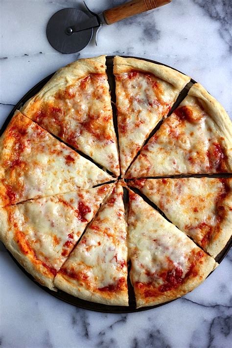 The Best New York Style Cheese Pizza - Baker by Nature