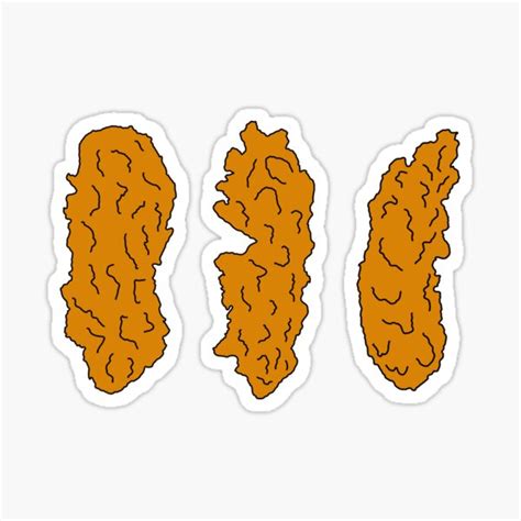 "Chicken tenders sticker pack" Sticker by diegocasbor | Redbubble