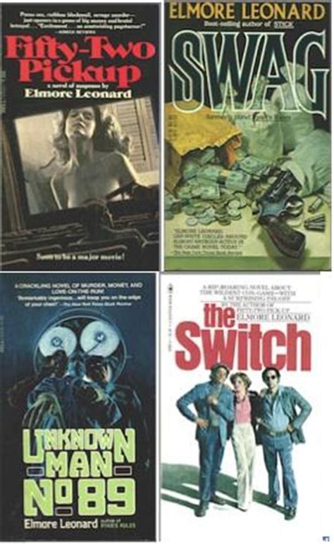 Ed Gorman's blog: 4 Elmore Leonard Novels from The 70s.