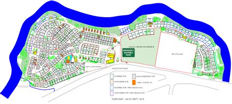 Steeple Bay Holiday Park Map