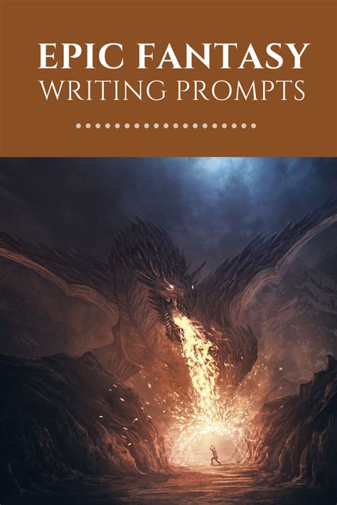 Epic Fantasy Writing Prompts | Story Ideas