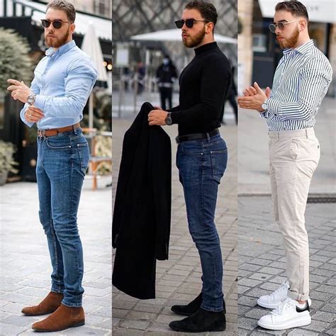 Mens Business Casual Outfits, Mens Casual Dress Outfits, Casual Winter ...