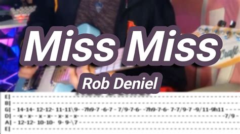 Miss Miss |©Rob Deniel |【Guitar Cover】with TABS - YouTube