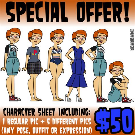 OC SHEET SPECIAL OFFER! by Pamehameha on DeviantArt