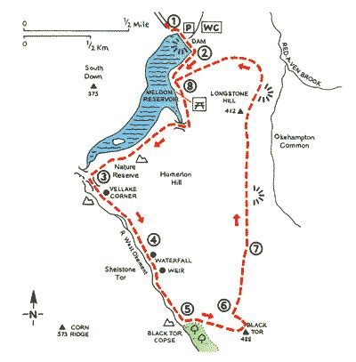 Dartmoor's Highest Tors - Walks - The AA | Dartmoor walks, Dartmoor ...