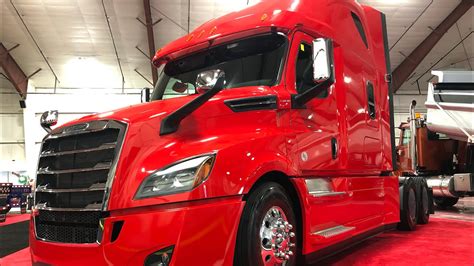 2020 Freightliner Cascadia Red - Fully Loaded Spec - YouTube