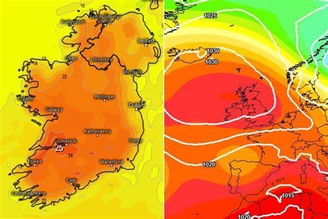 Irish weather - Sunny and settled weather for at least ten days with ...