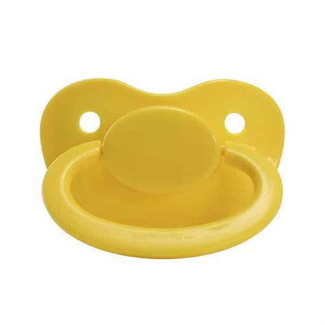 Generation 1 Adult Sized Yellow Pacifier - LittleForBig Cute & Sexy ...