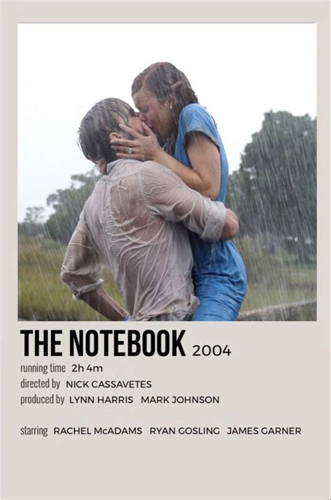 the notebook movie poster | Romance movies, Romantic movies, Movie posters