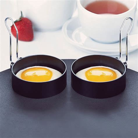 Jeobest Iron Ideal For Making Pancakes Egg Ring Mold 2-Pieces - Walmart.com