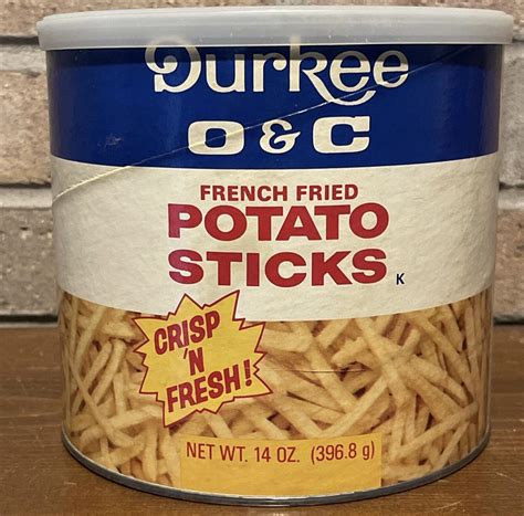 Durkee Potato Sticks, salty, greasy goodness in a can. : r/nostalgia