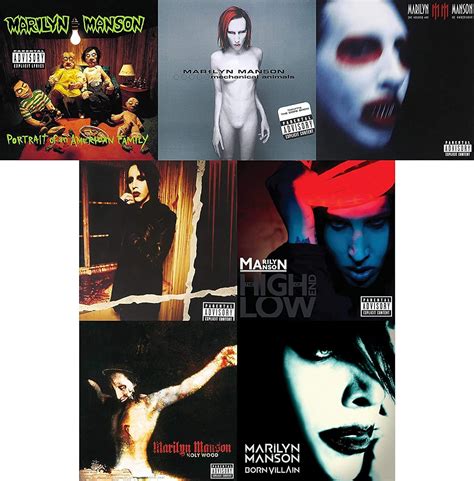 Marilyn Manson - Marilyn Manson: Ultimate 7 Studio Albums CD Collection ...