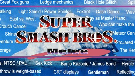 The Super Smash Bros. Melee Iceberg EXPLAINED - The Peak - YouTube