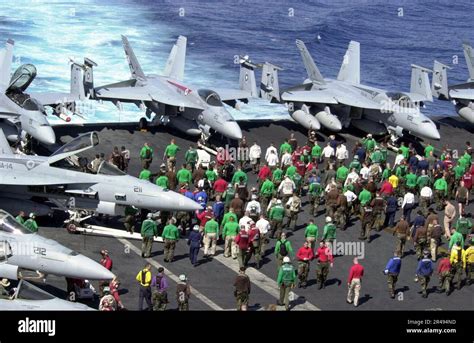 US Navy USS Nimitz (CVN 68) and Carrier Air Wing Eleven (CVW-11 ...