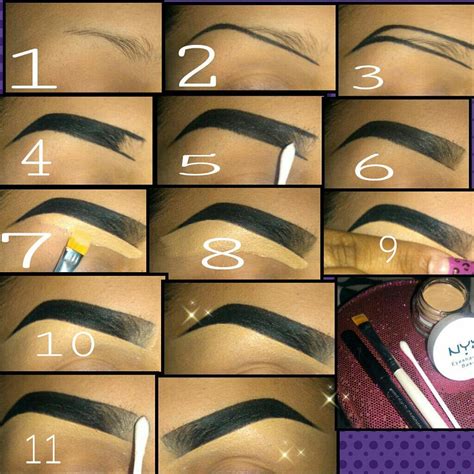 Steps to the perfect looking brows! | How To Draw Eyebrows, Eyebrows ...