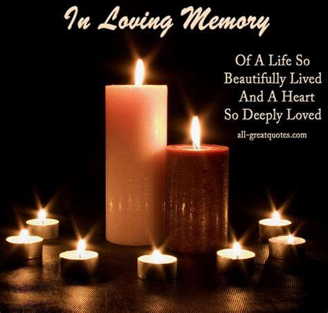 Loving Memory Quotes Death. QuotesGram