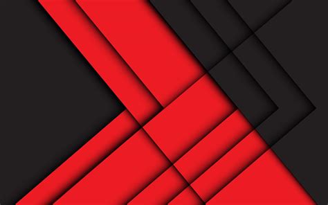 Black and Red Geometric Wallpapers - Top Free Black and Red Geometric ...