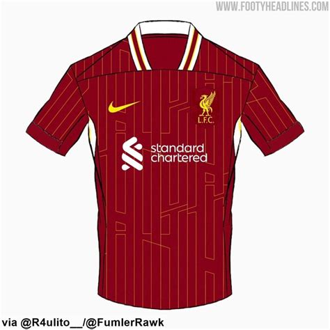 Liverpool home kit for 2024/25 season LEAKED!