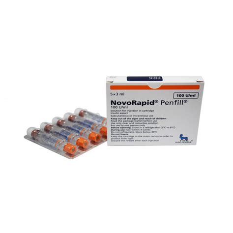 NovoRapid Penfill Cartridge (100IU/ml) | ePharma