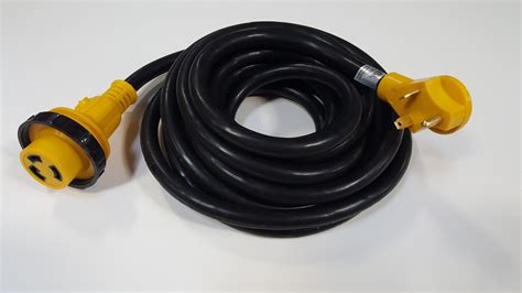 30 Amp RV Power Extension Cord Twist Lock Plug, 25ft