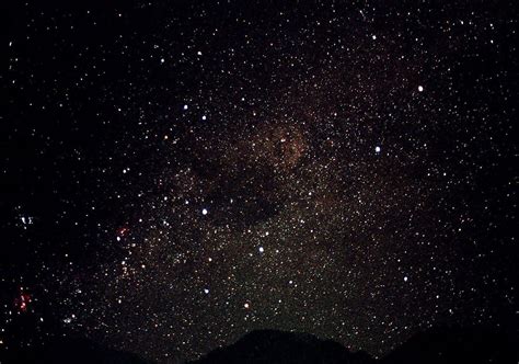 Dark Sky Background With Stars