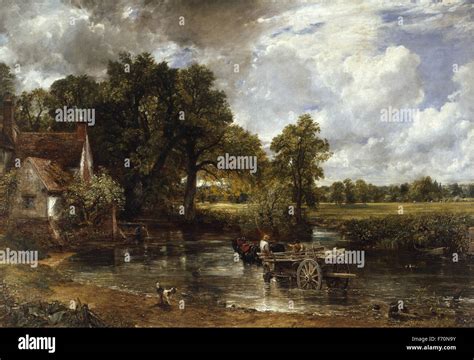 John Constable - The Hay Wain Stock Photo - Alamy