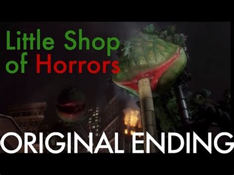 Little Shop of Horrors original ending - YouTube