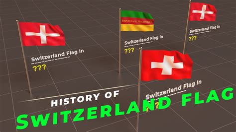 Flag Of Switzerland Historical Evolution (with The National Anthem Of ...