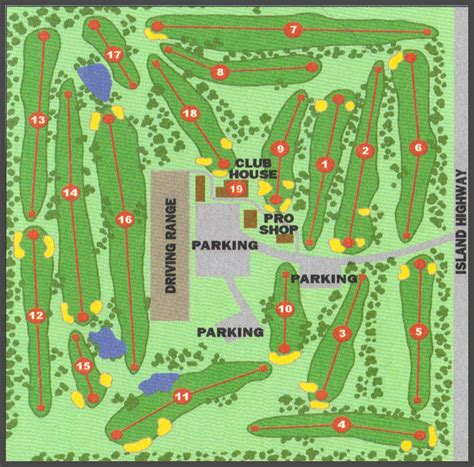 Printable Golf Course Maps