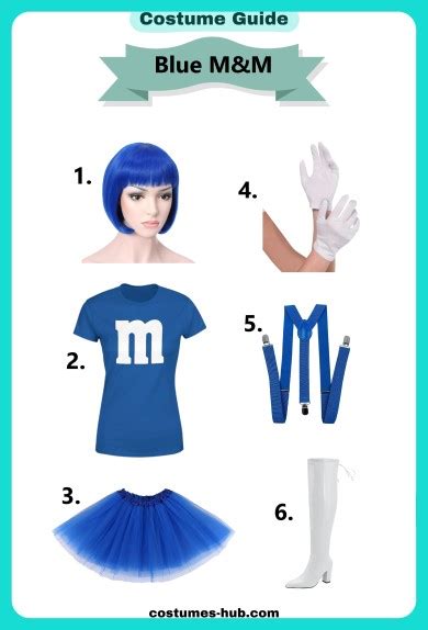 Blue M&m Costume