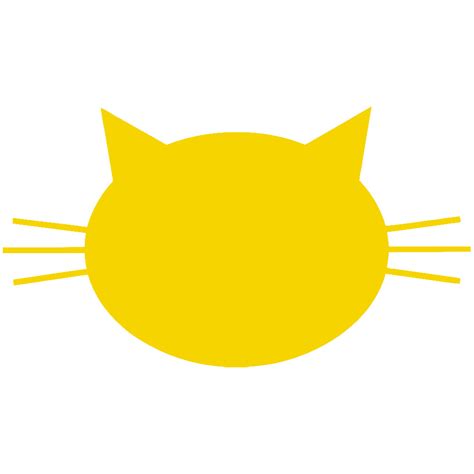 Cat Face Silhouette - Cliparts.co