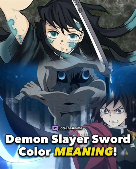 13+ Demon Slayer Sword Color Meaning! - QTA