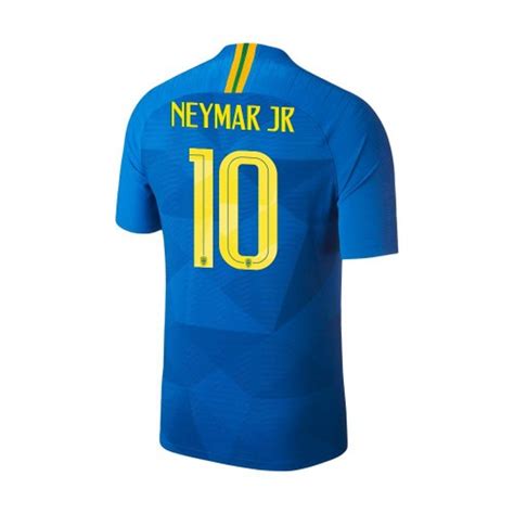 NIKE BRAZIL 2018 AWAY AUTHENTIC NEYMAR JR JERSEY - Soccer Plus