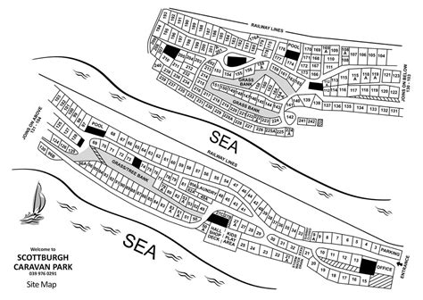 Scottburgh Caravan Park Map