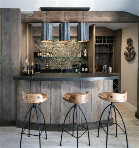 Man Cave Small Basement Bar Ideas