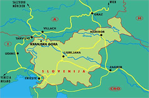 Maps of Kranjska Gora ski resort in Slovenia | SNO