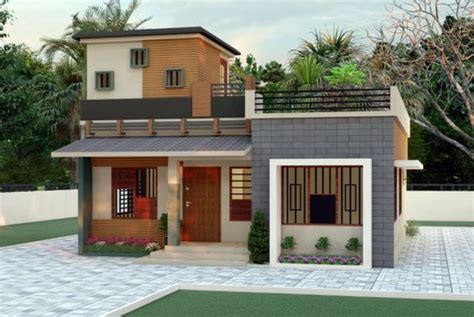 30+ Village Single Floor Home Front Design Trending in 2024