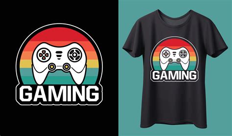 Gaming T-shirt Design 27560415 Vector Art at Vecteezy