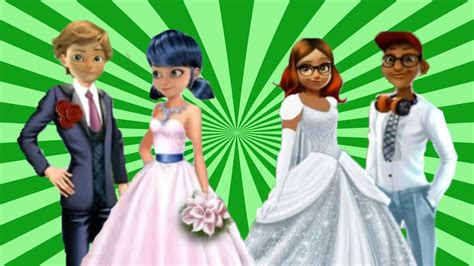 PRODIGIOSA LADYBUG y CAT NOIR WEDDING ! MARINETTE and ADRIEN are ...