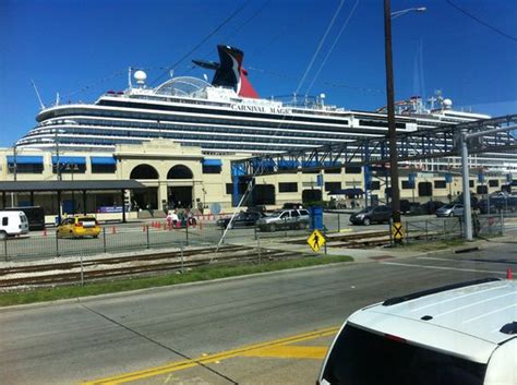 Terrible Port of Galveston parking - Port of Galveston, Galveston ...