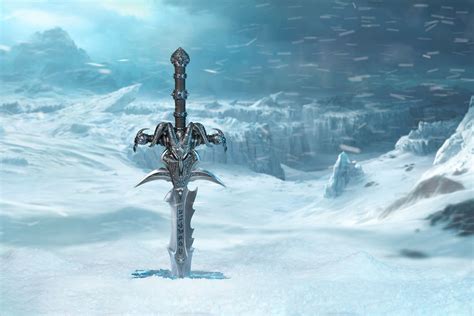 Frostmourne Replica Sword Available for Pre-Order Blizzard Gear Store ...